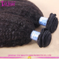 Série 6A dupla tramas tangle livre 100% in natura cabelo reto kinky weave do cabelo malaio distribuidores por atacado